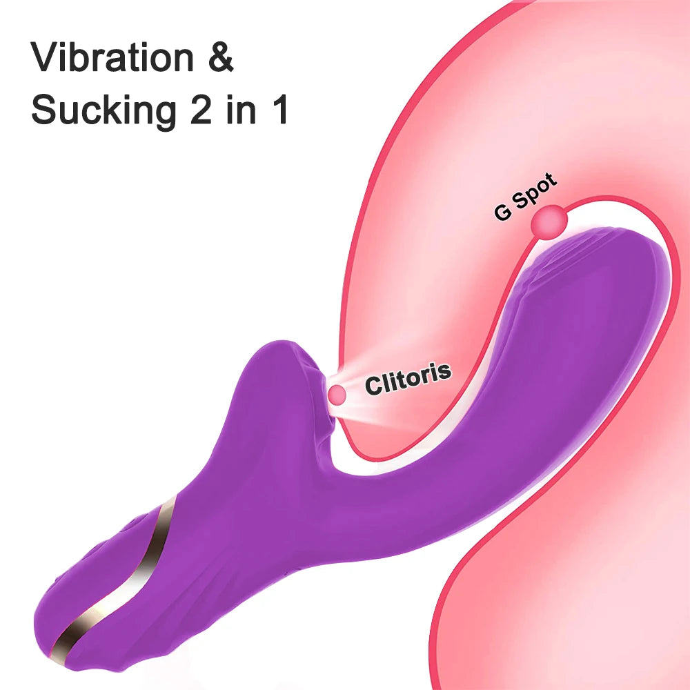 Clit Clitoris Sucker Vacuum Stimulator Dildo