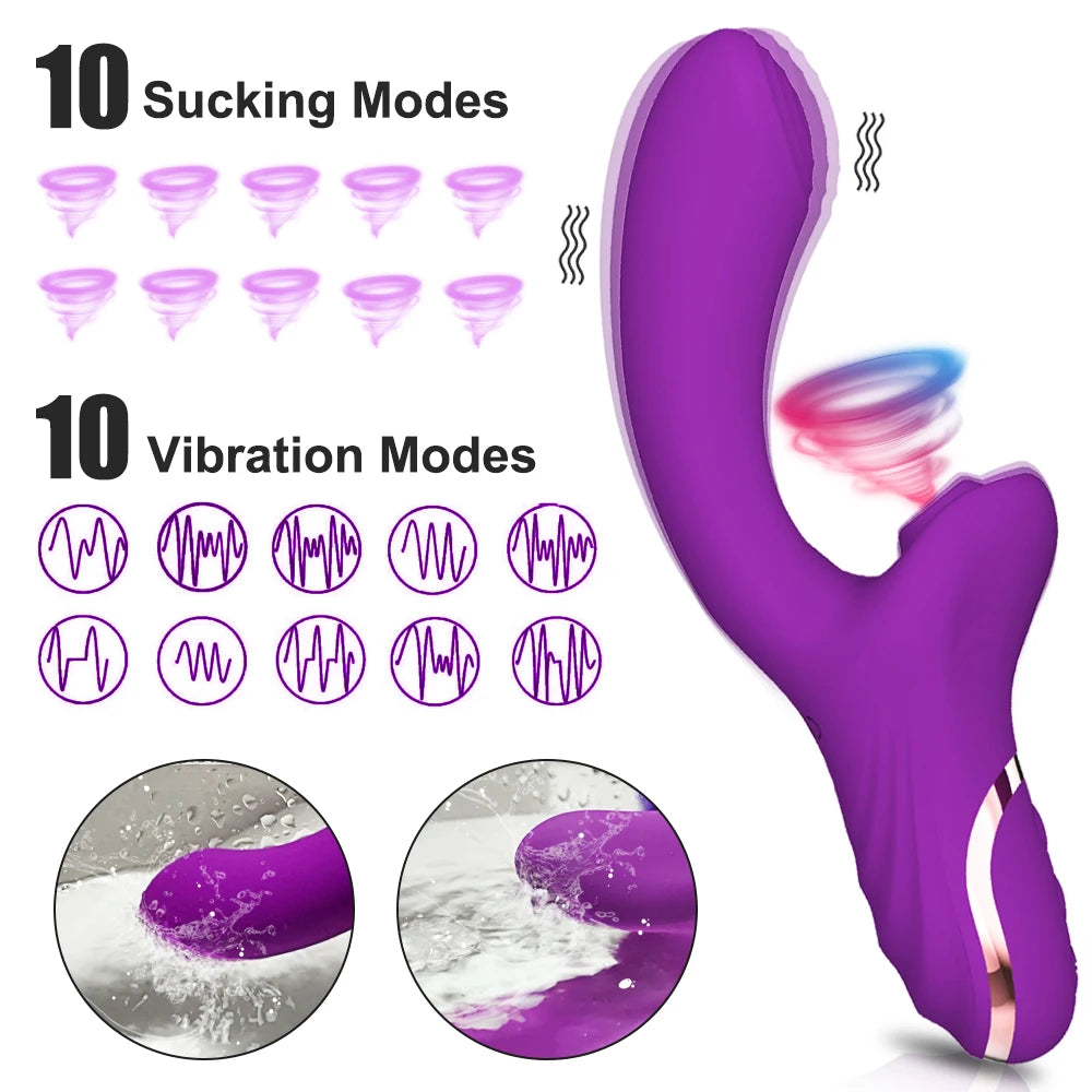 Clit Clitoris Sucker Vacuum Stimulator Dildo